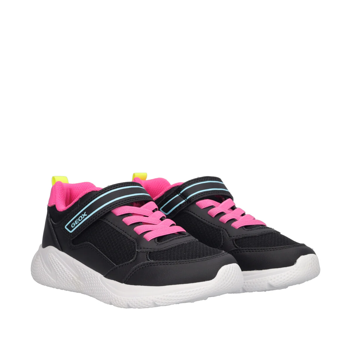 SPRINTYE Sneakers Bambina Nere e Fuxia - Image 3