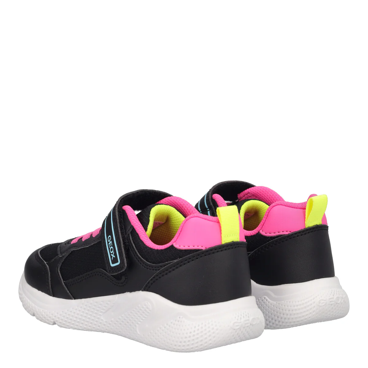 SPRINTYE Sneakers Bambina Nere e Fuxia - Image 4