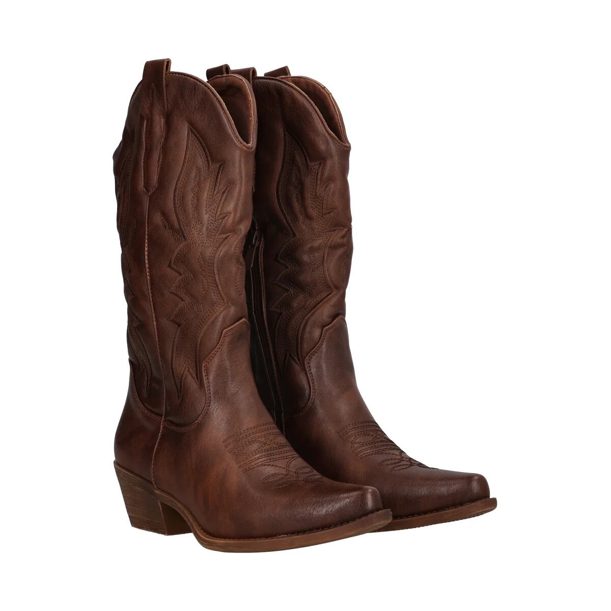 Stivale Donna Marrone Texano - Image 3