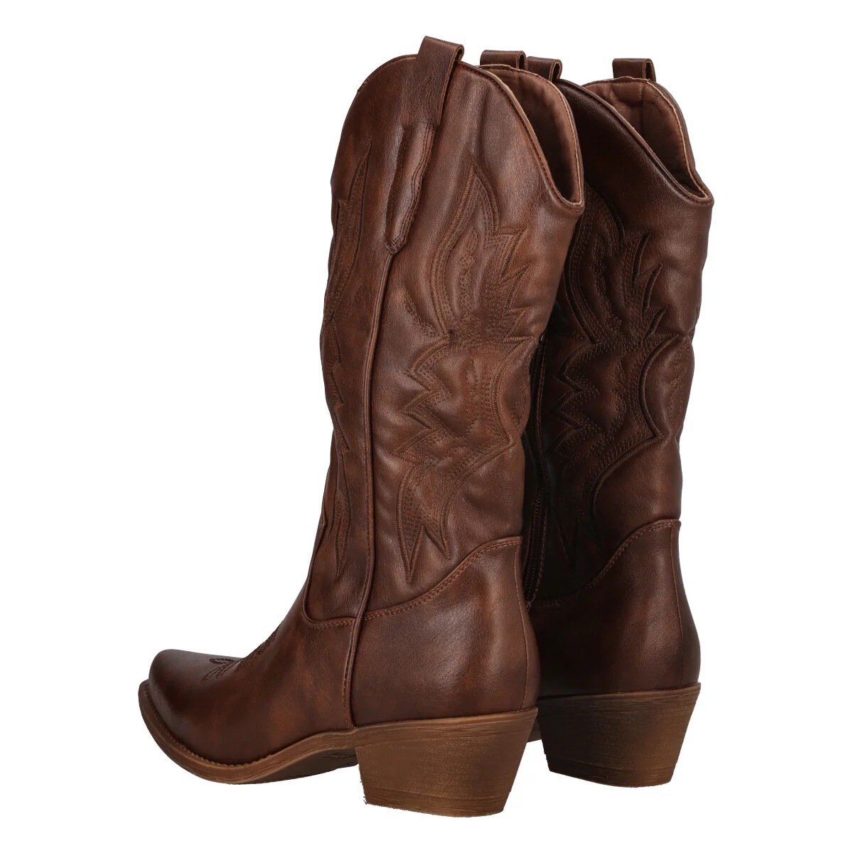 Stivale Donna Marrone Texano - Image 4