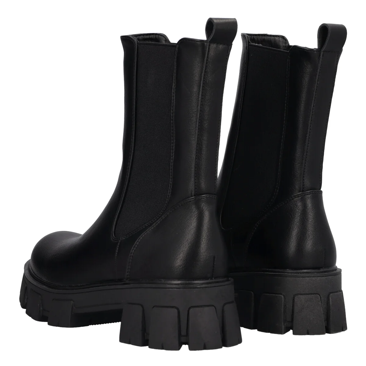 Stivale Donna Stivaletto carro armato donna tacco 5 cm - Image 4