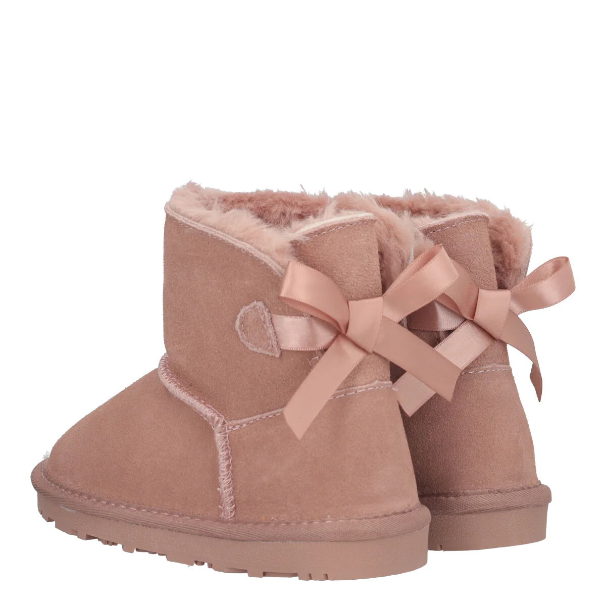 Stivaletti Bambina Rosa in Pelle - Image 4