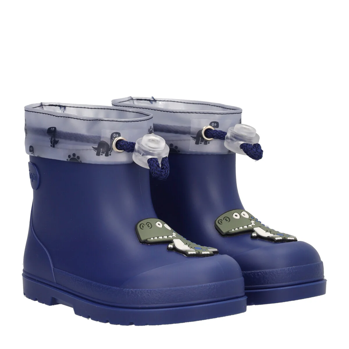 Stivaletti da Pioggia Bambino Blu con Dinosauro - Image 3