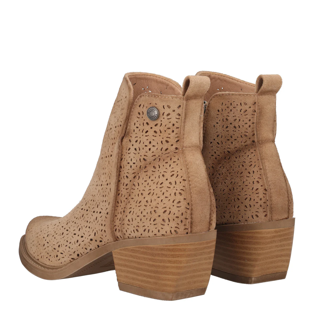 Stivaletti Donna Texani Beige - Image 4