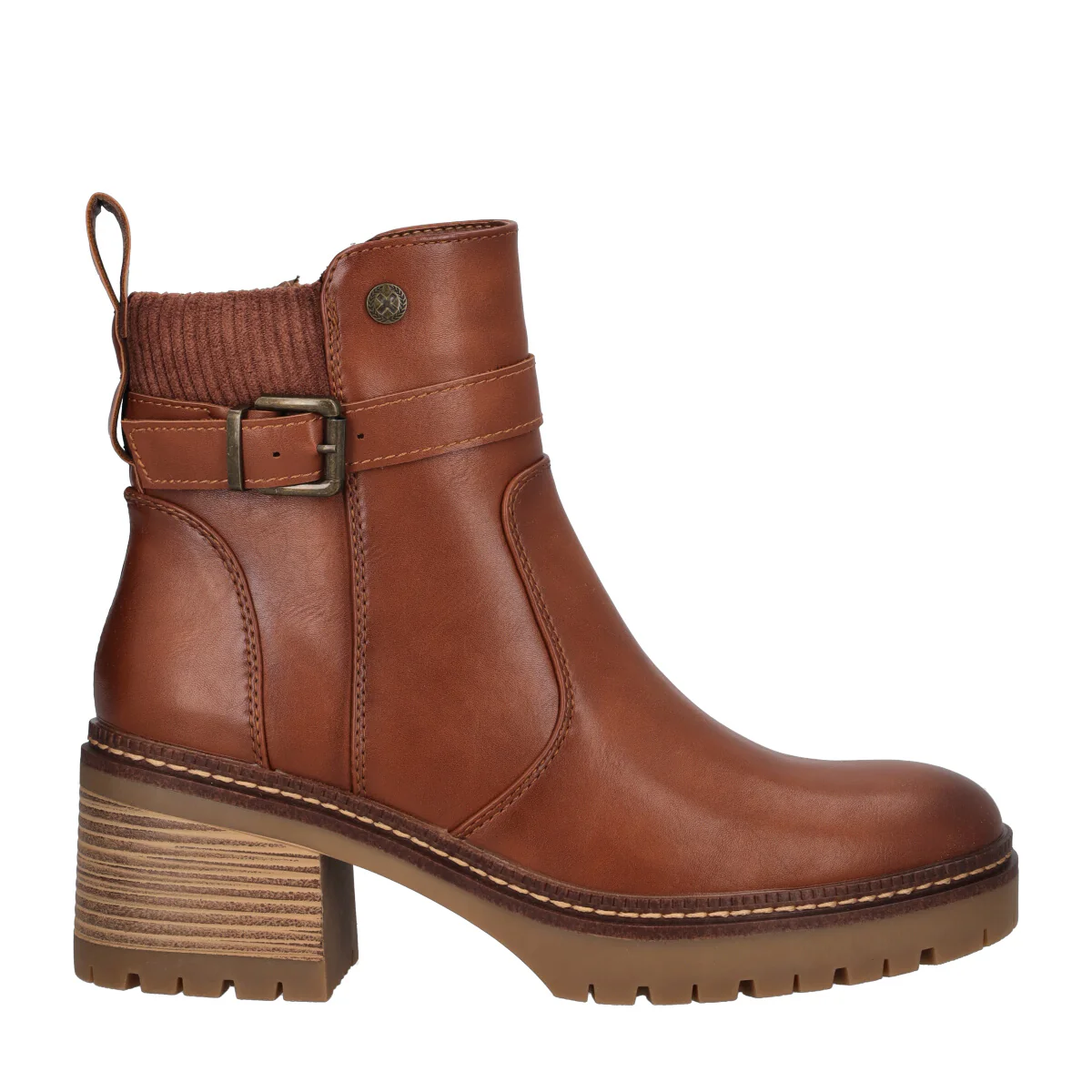 Stivaletti Donna Camel