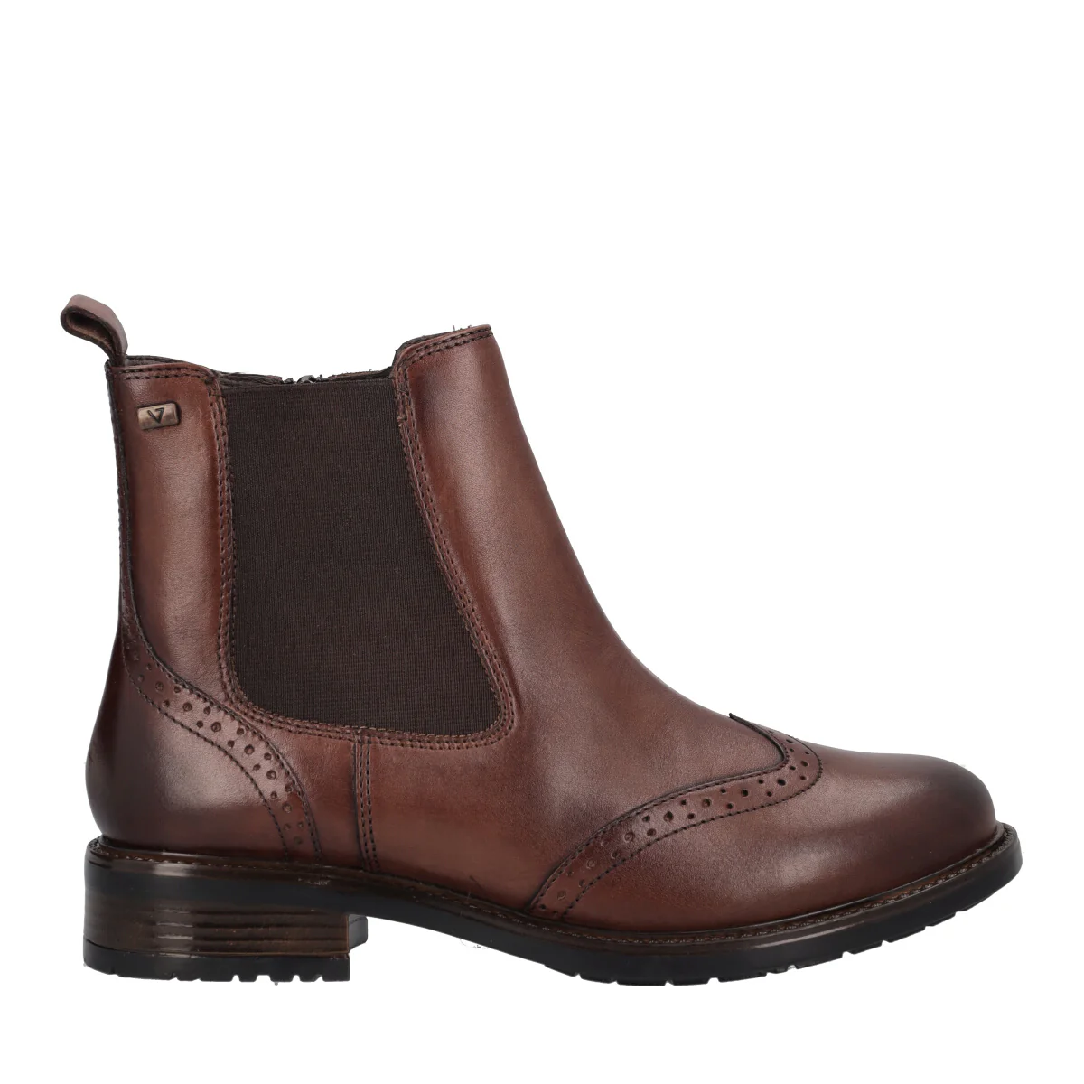 Stivaletti Donna Marroni in Pelle
