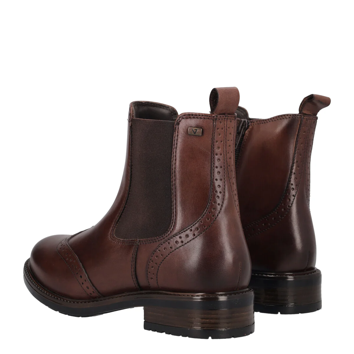 Stivaletti Donna Marroni in Pelle - Image 4