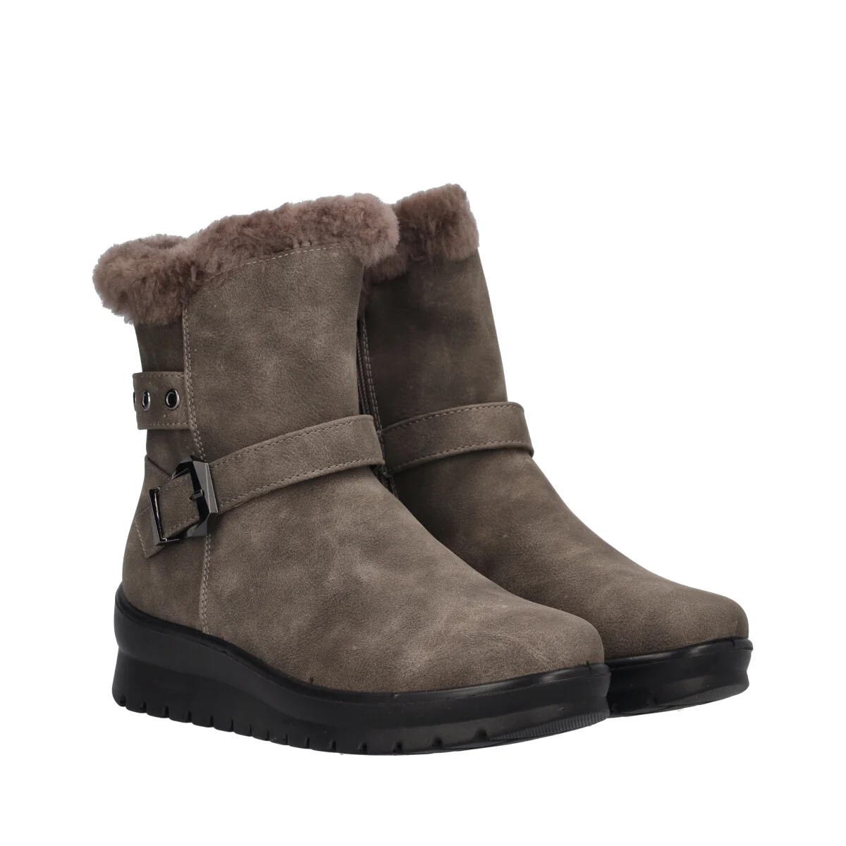 Stivaletti Donna Taupe - Image 3