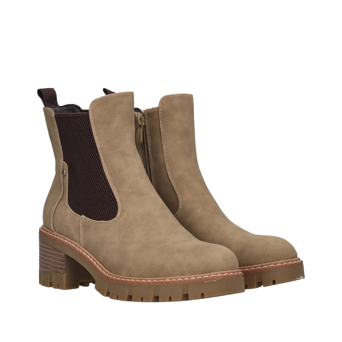 Stivaletti Donna Taupe - Image 3