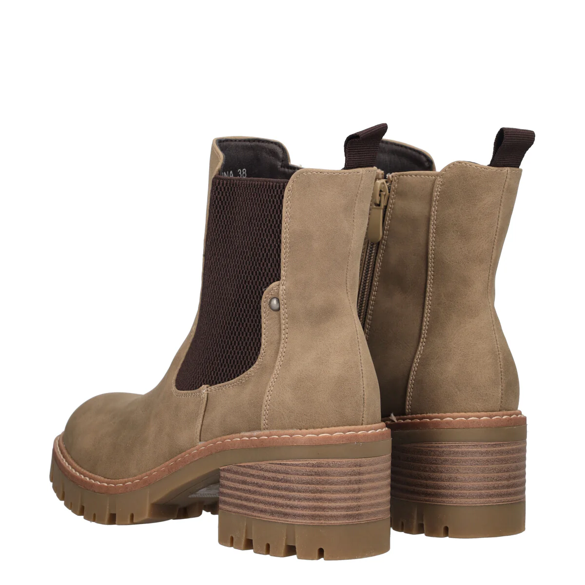 Stivaletti Donna Taupe - Image 4