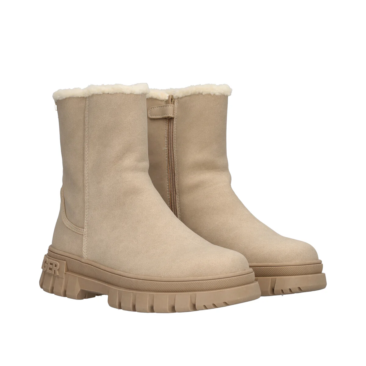 Stivaletti Donna Taupe - Image 3