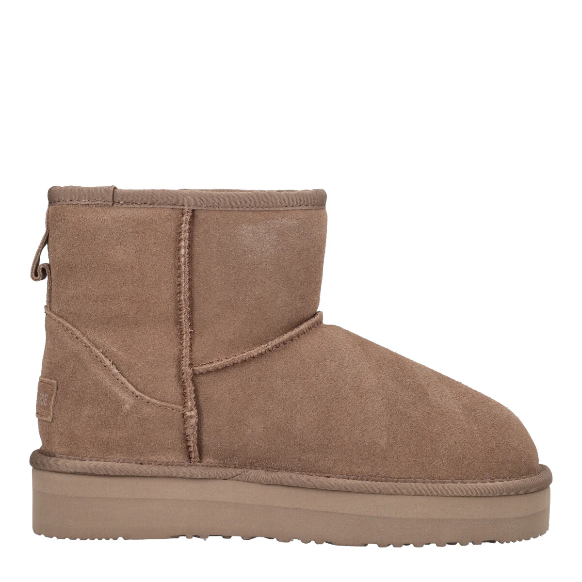 Stivaletti Donna Taupe in Pelle - Image 2