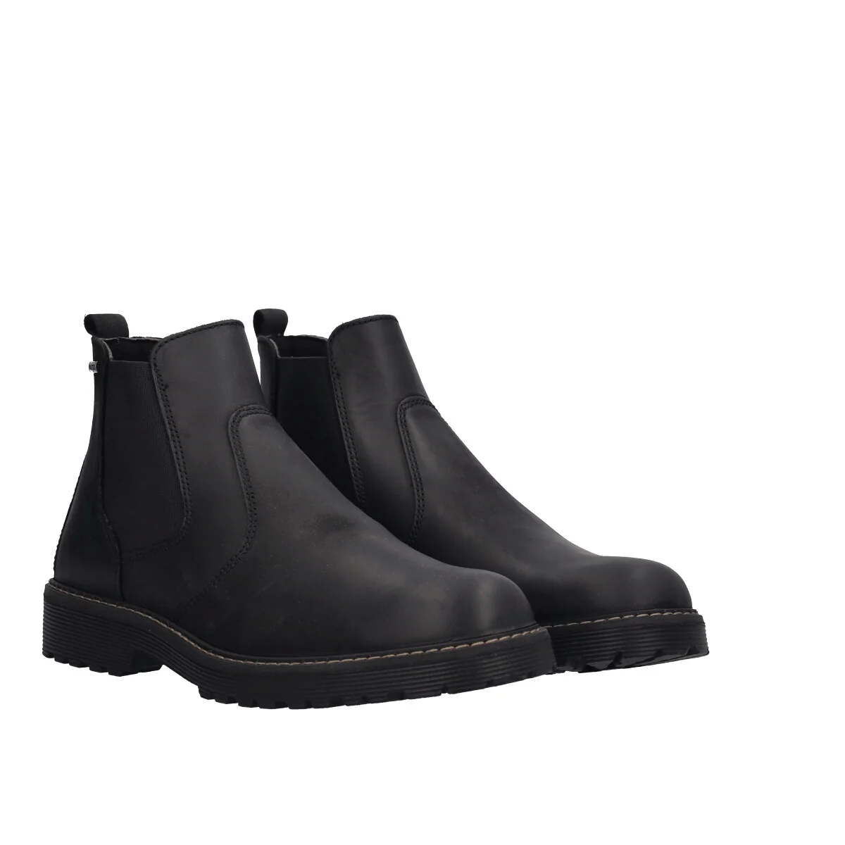 Stivalettii Uomo Neri in Pelle - Image 3