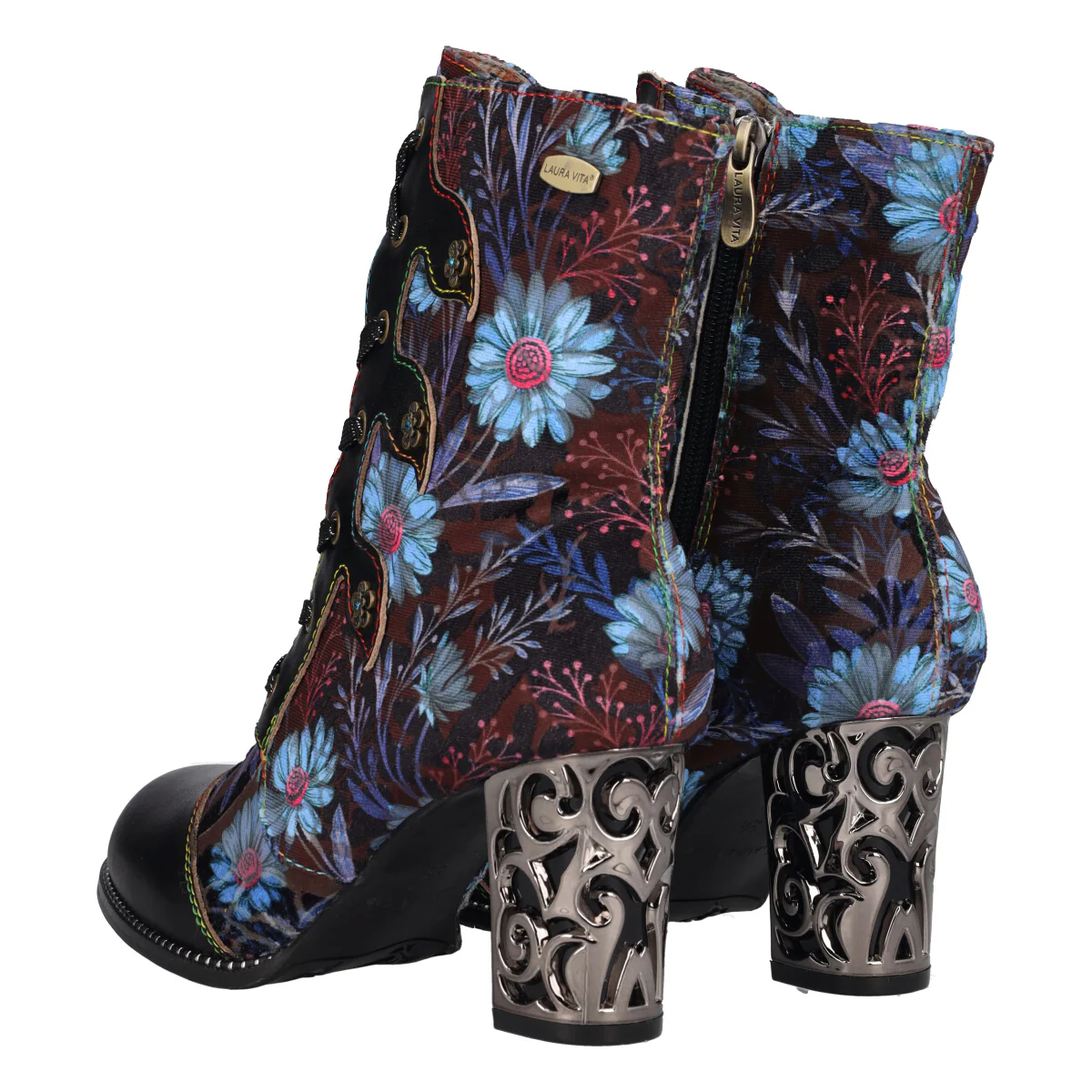 Stivaletto - Anfibio Donna Blu e Nero - Image 4
