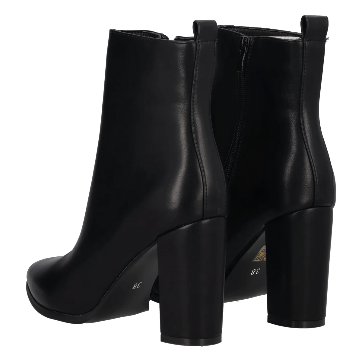 Stivaletto Donna Nero Tacco 9 cm - Image 4