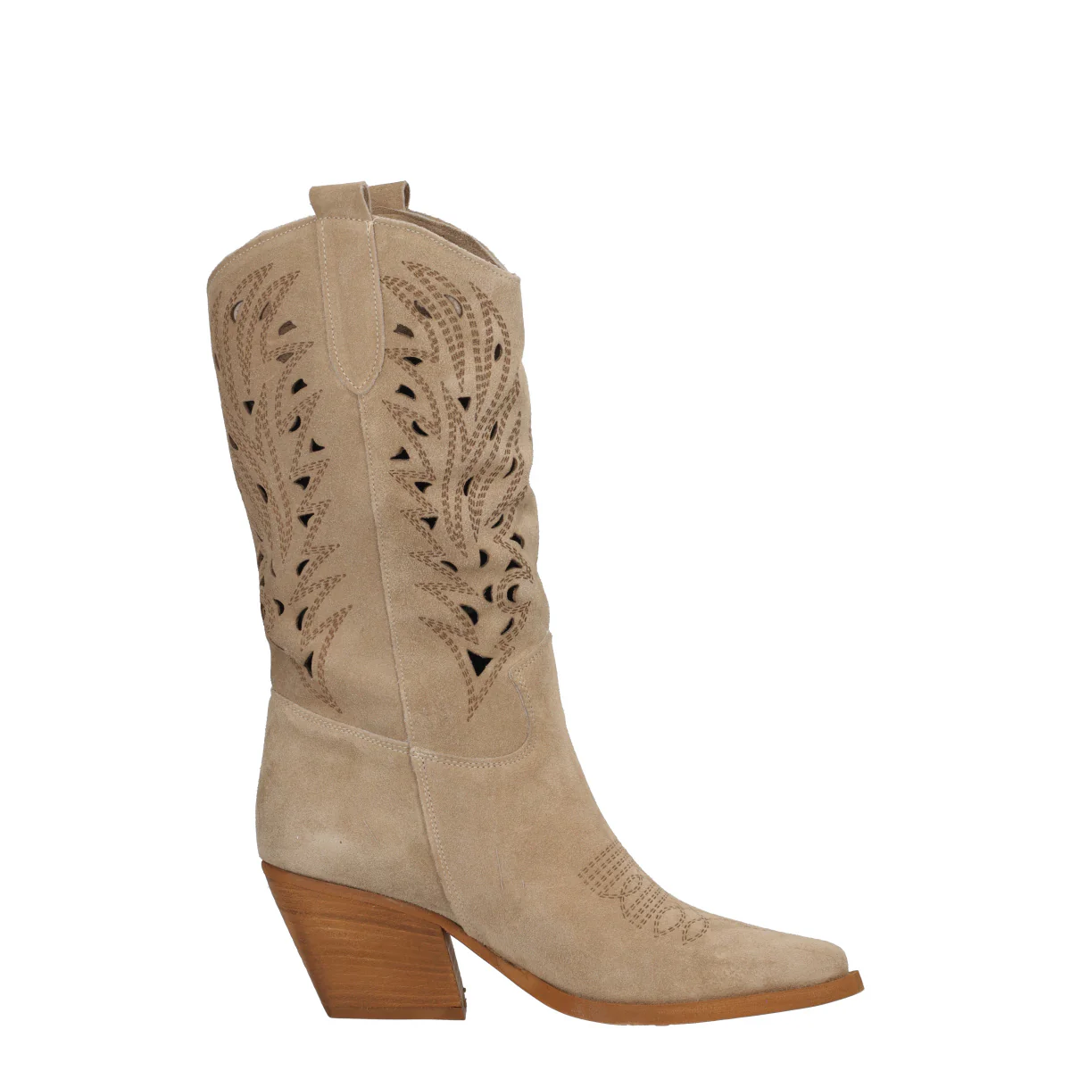 Stivali Texani Donna Camel - Image 2