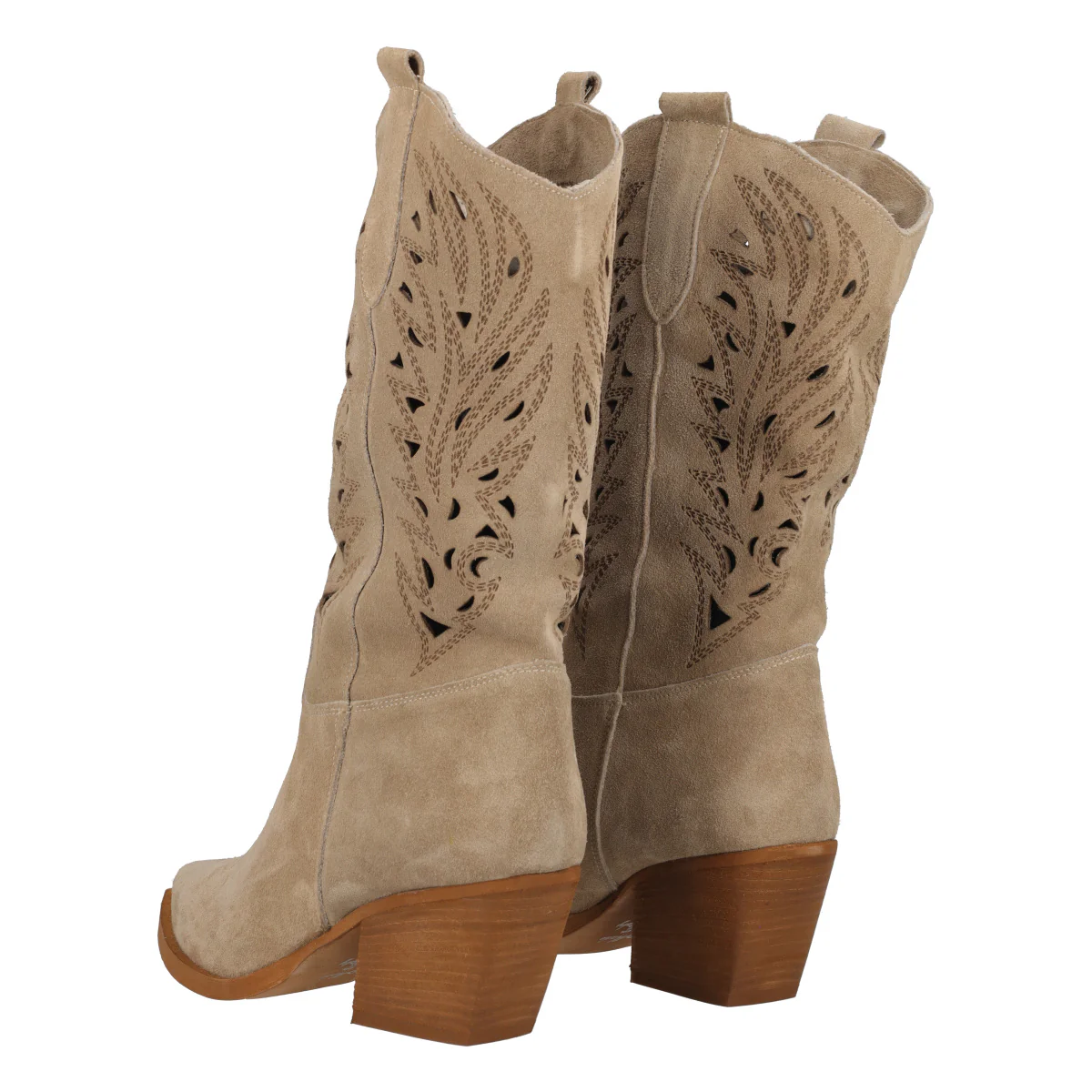 Stivali Texani Donna Camel - Image 4