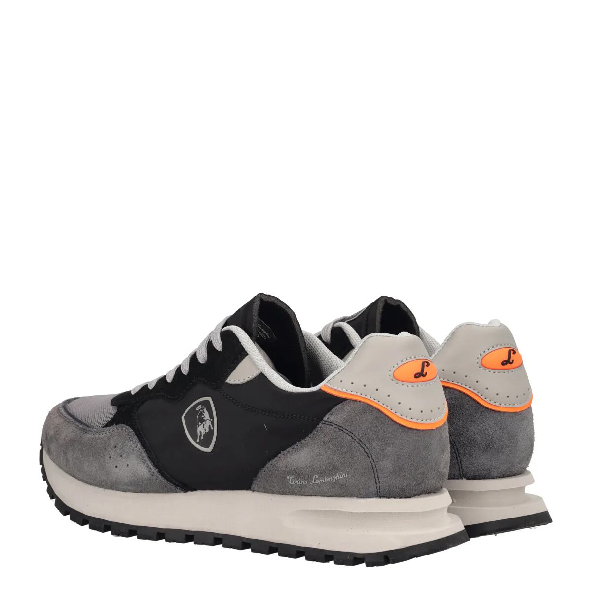 STRAIGHT POINT 2 Sneakers Uomo Nere e Grigie - Image 4