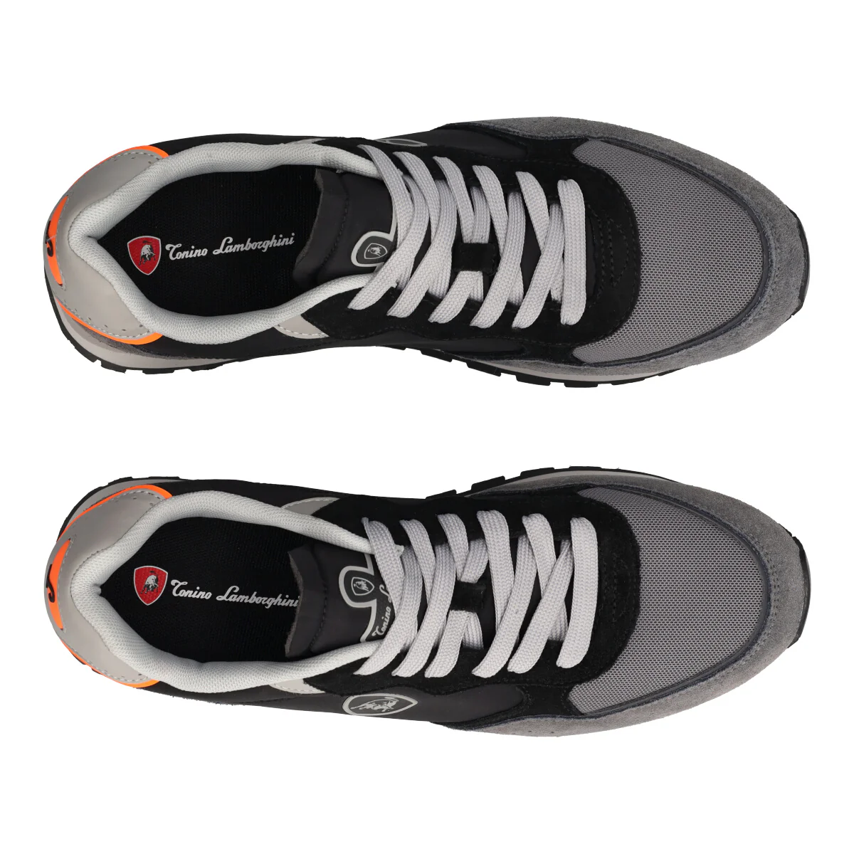 STRAIGHT POINT 2 Sneakers Uomo Nere e Grigie - Image 5