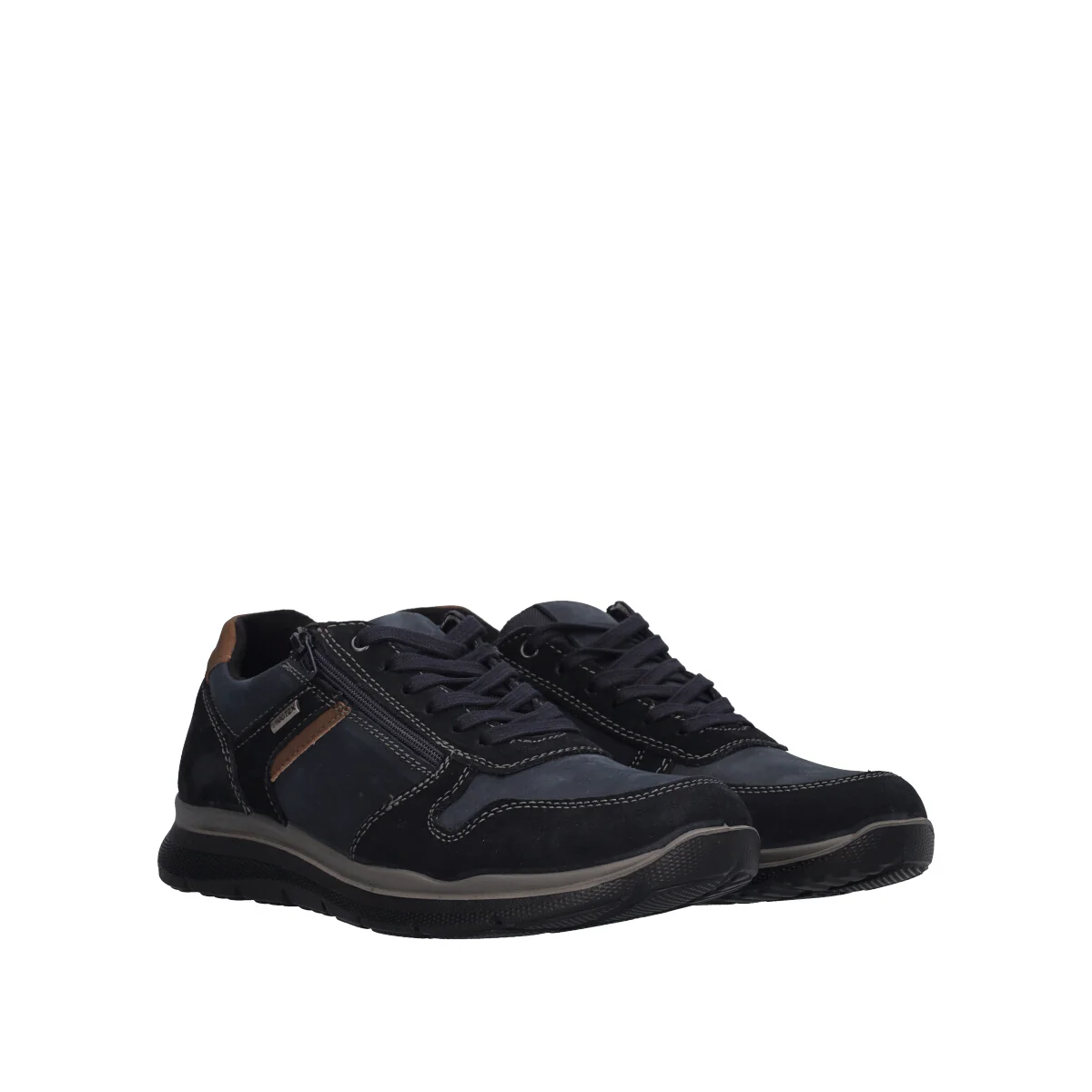 Stringate Comfort Uomo Blu - Image 3