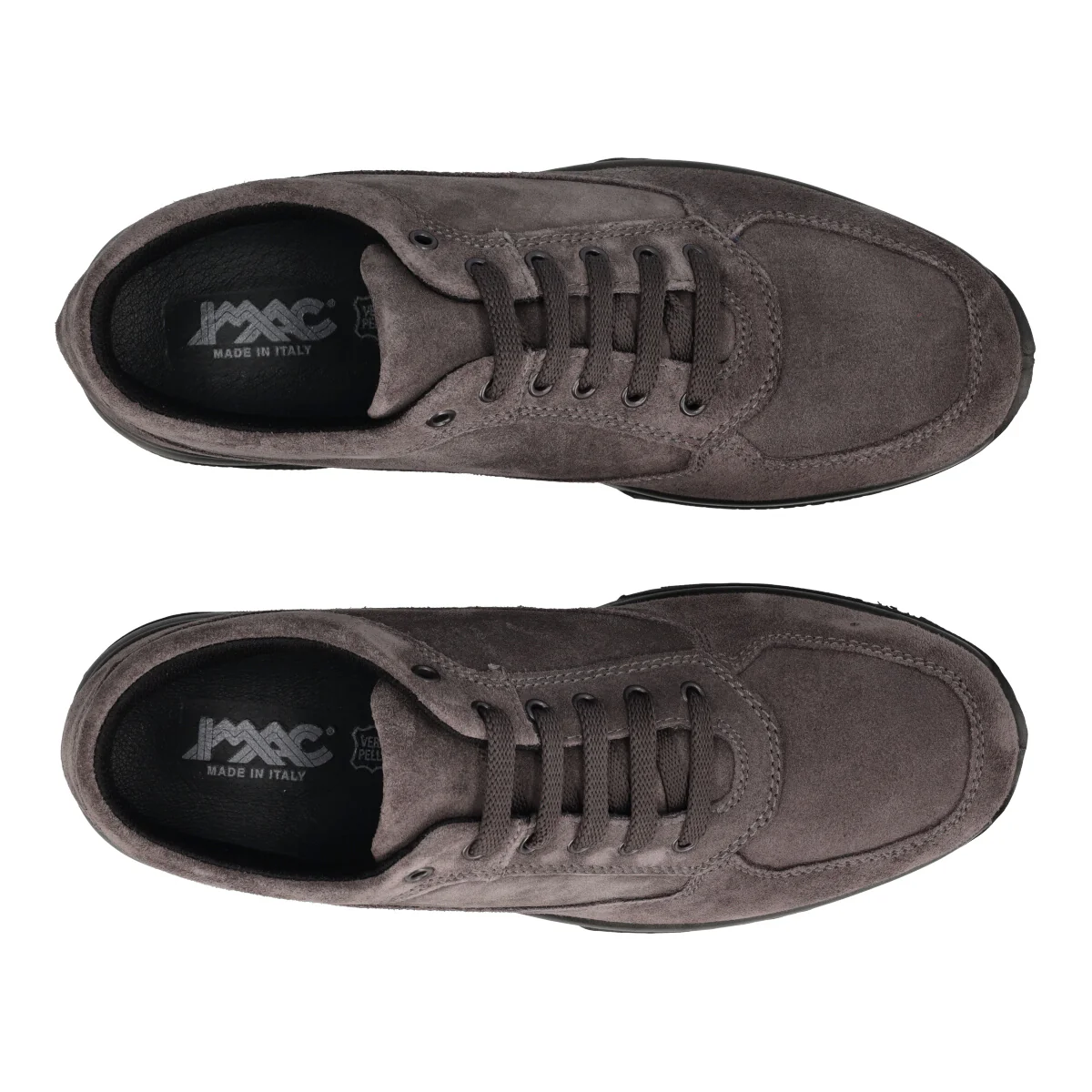 Stringate Comfort Uomo Grigie - Image 5