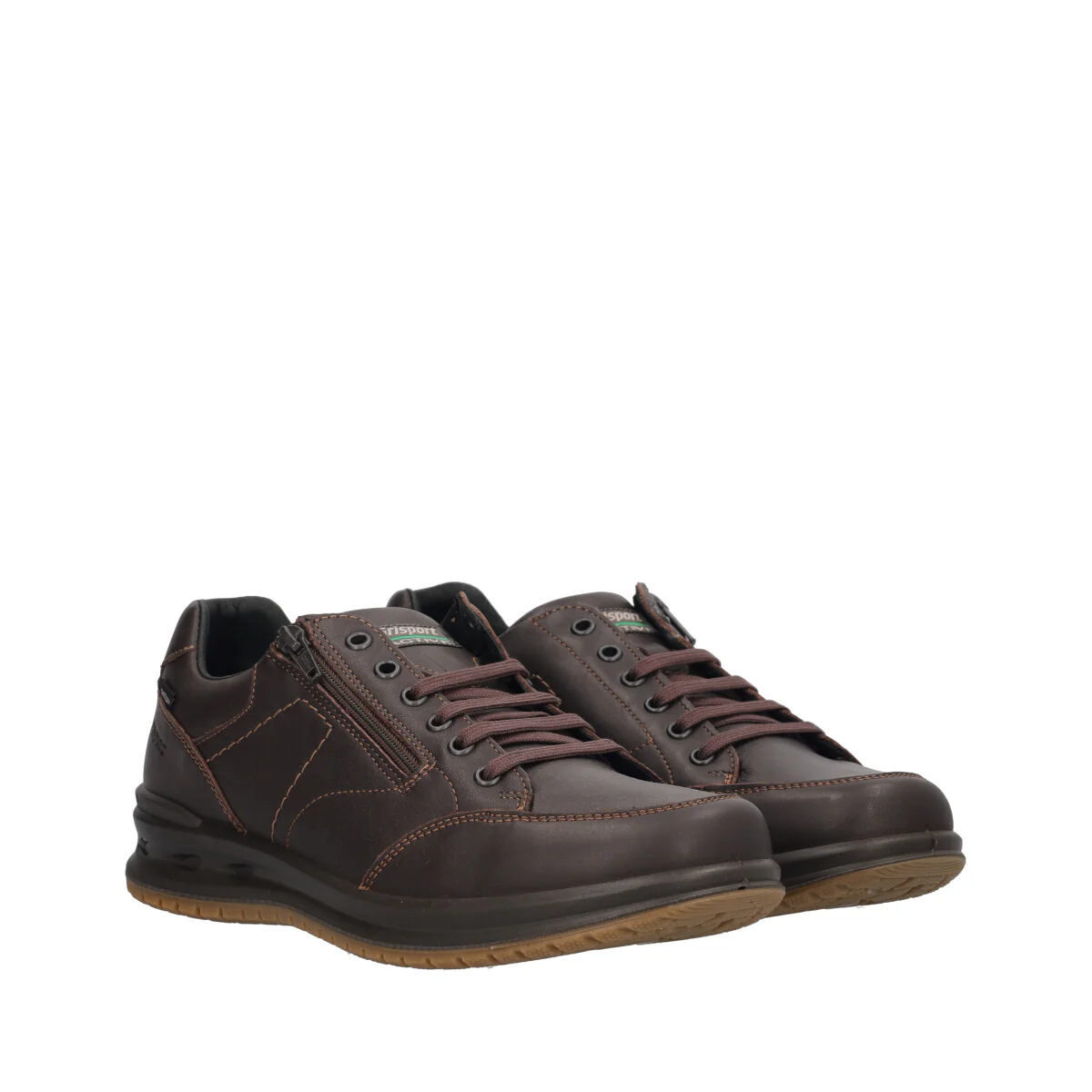 Stringate Comfort Uomo Marroni in Pelle - Image 3