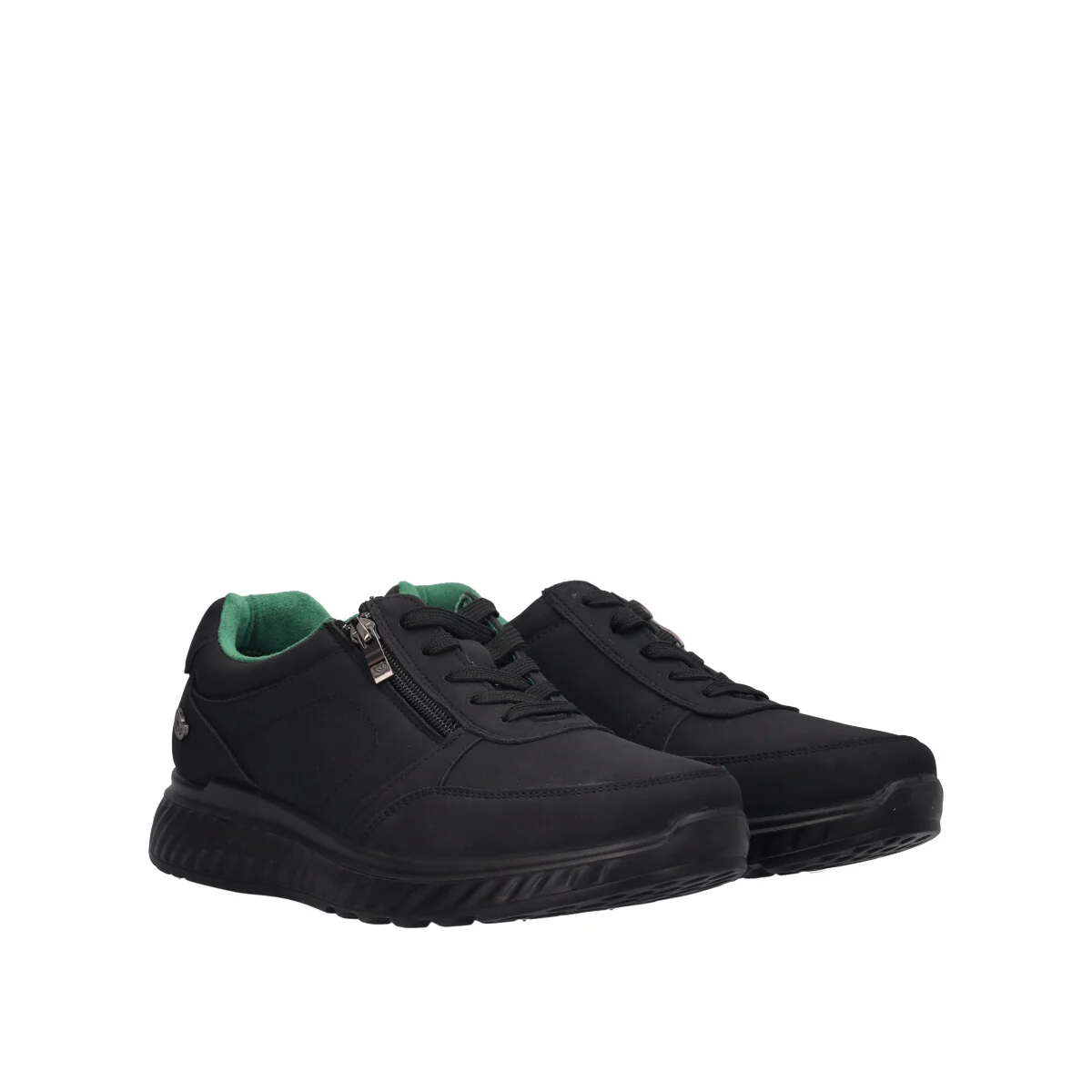 Stringate Comfort Uomo Nere - Image 3