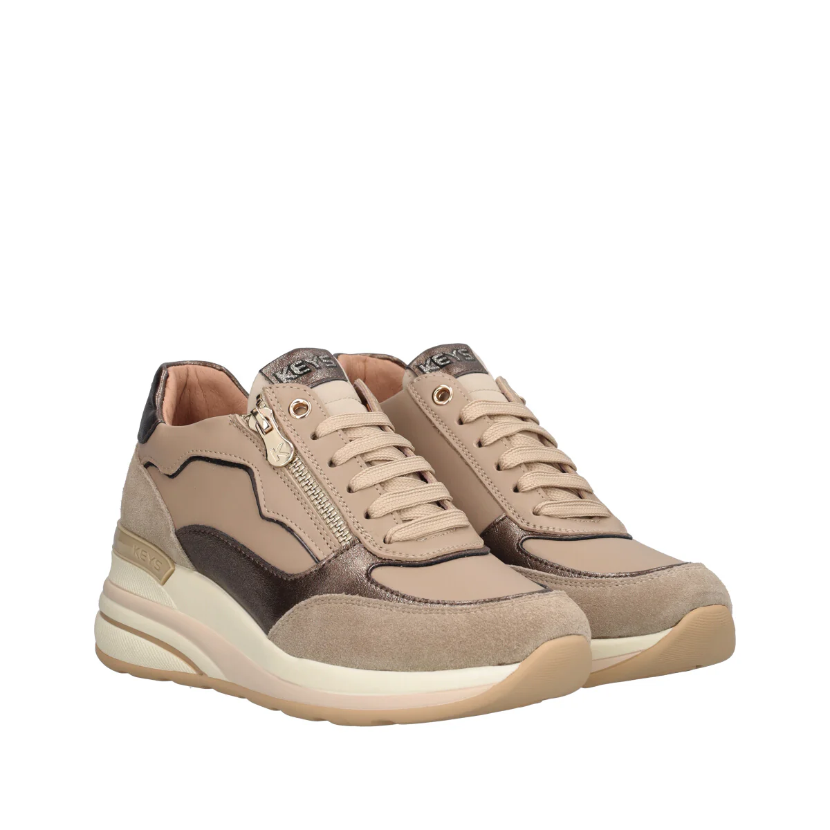 Stringate Donna Beige - Image 3