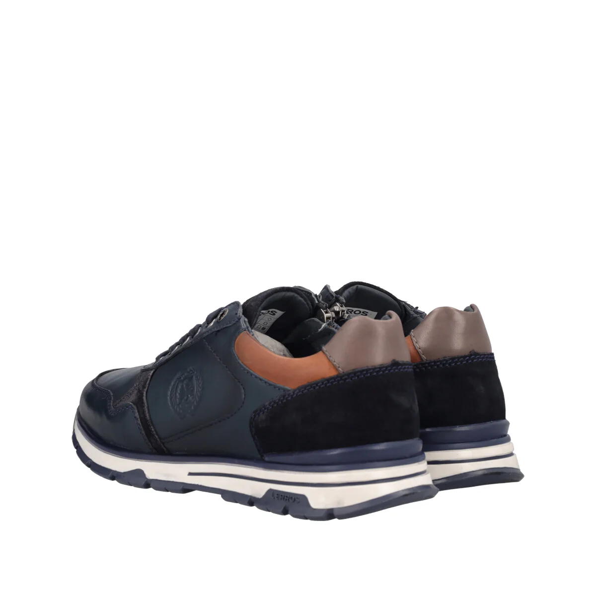Stringate Uomo Blu in Pelle - Image 4