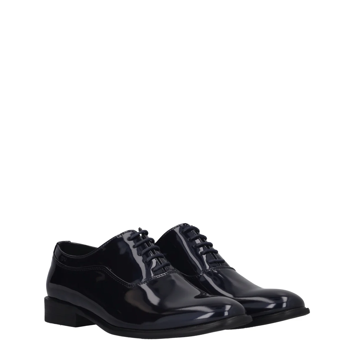 Stringate Uomo Blu in Vernice - Image 3