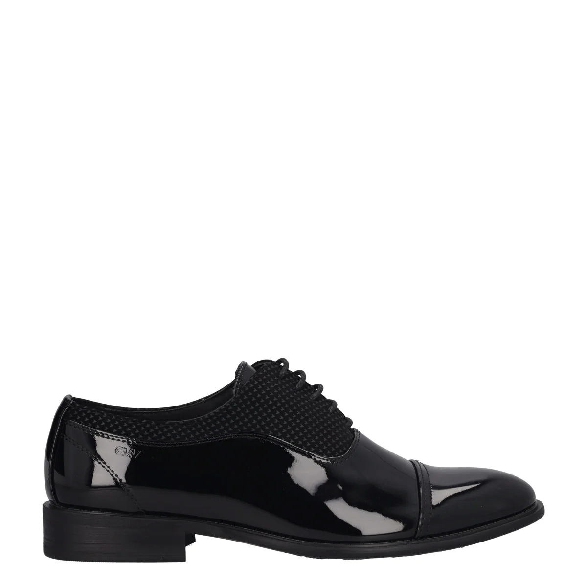 Stringate Uomo Nere in Vernice