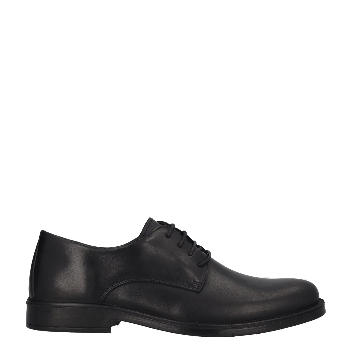 Stringate Uomo Nere in Pelle