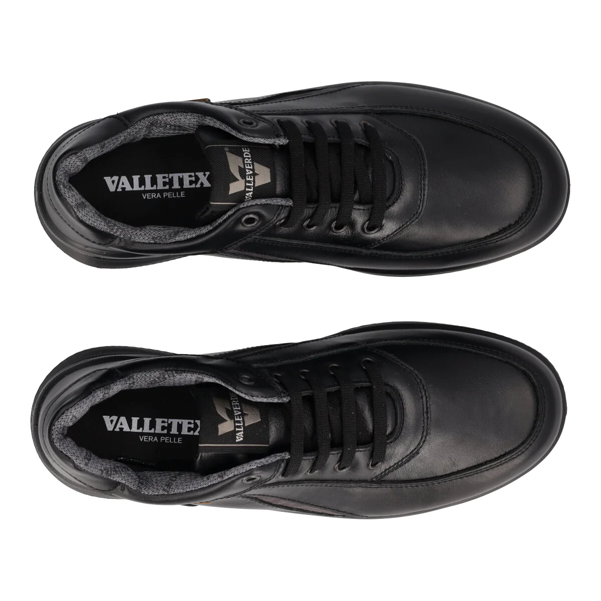 Stringate Uomo Nere in pelle - Image 5