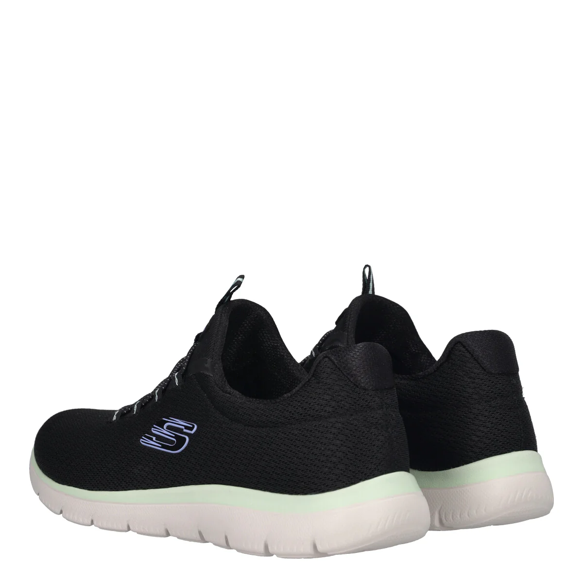 SUMMITS SUMMER BLUSH Sneakers Donna Nero - Image 4