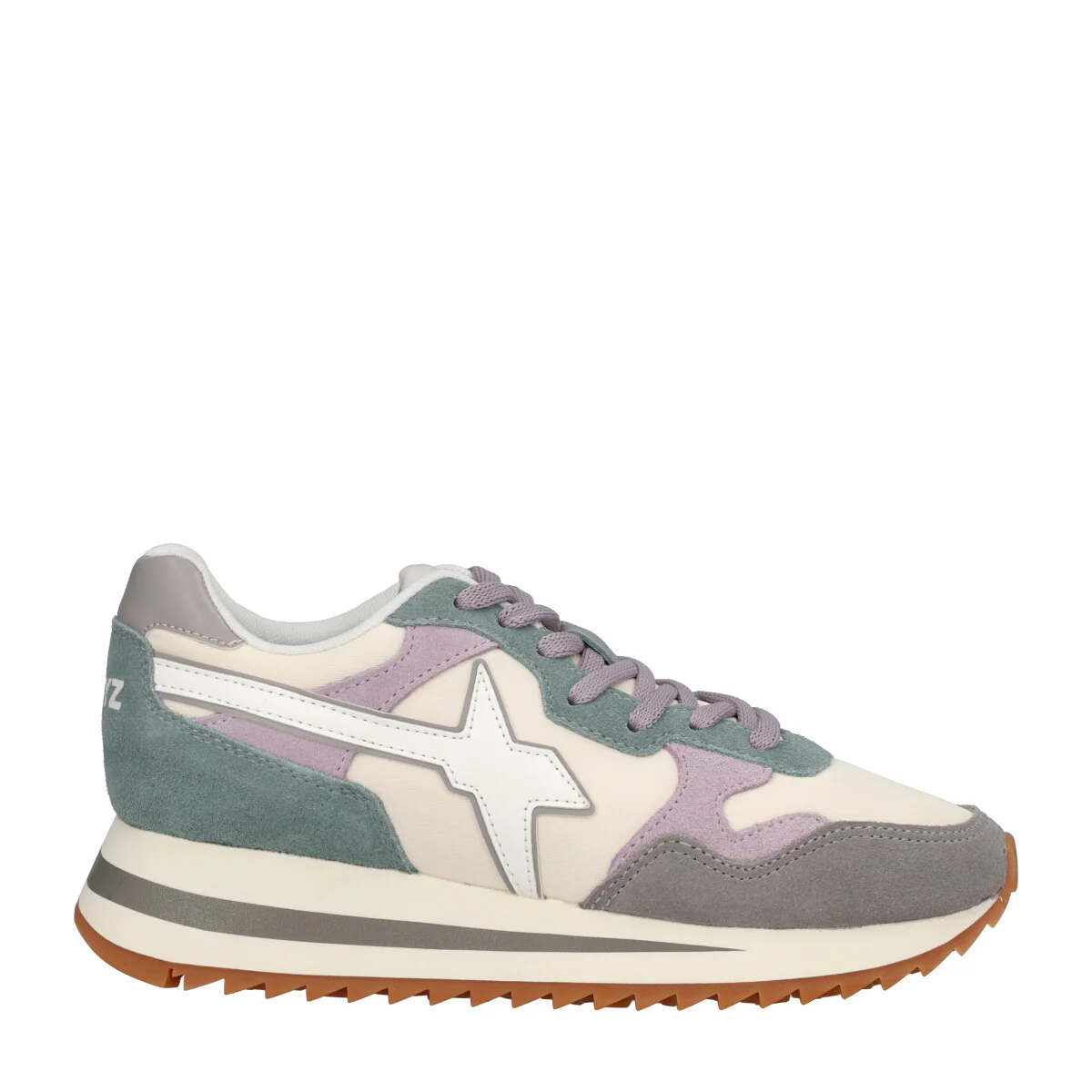 TALLY Sneakers OffWhite, Grigie e Verdi