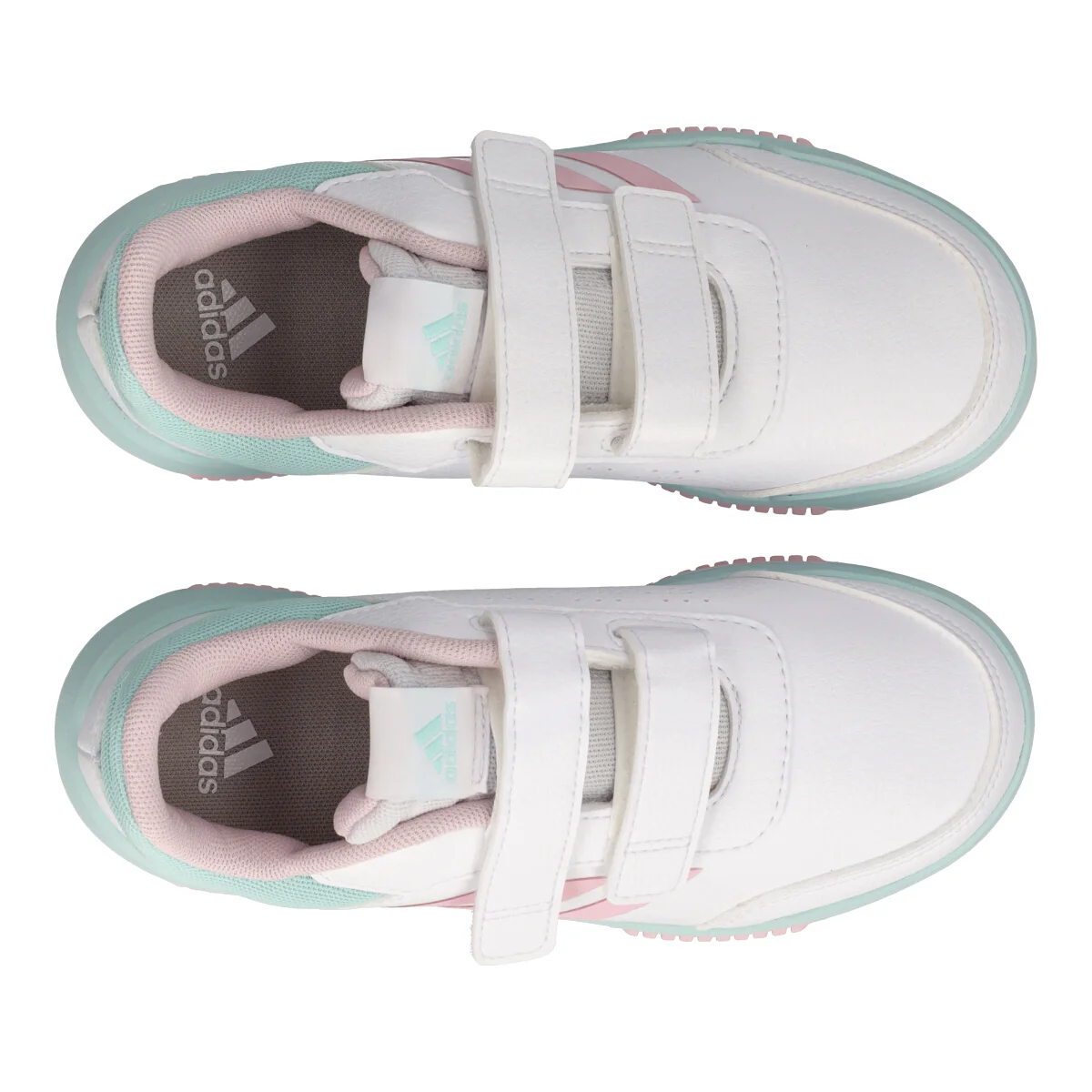TENSAUR SPORT 2.0 Sneakers Bambina Bianche, Rosa e Verde Acqua - Image 5