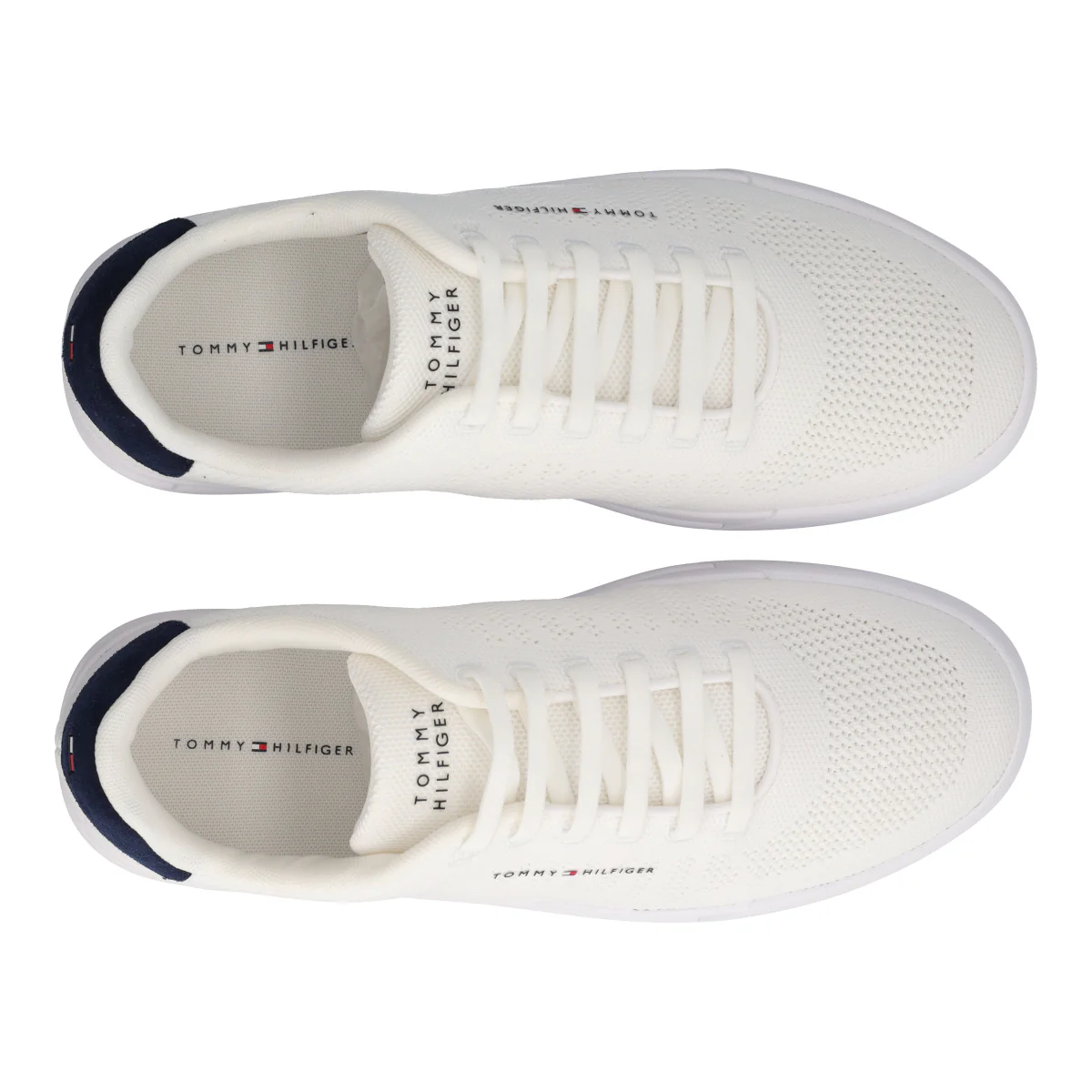 TH COURT KNIT Sneakers Uomo Bianche - Image 5
