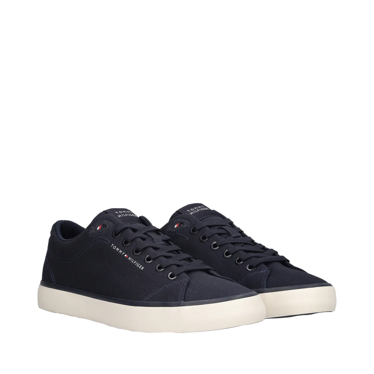 TH HI VULV LOW CORE CANVAS Sneakers Uomo Blu - Image 3