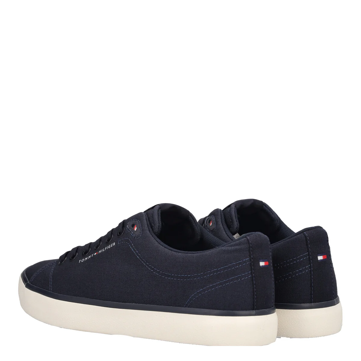 TH HI VULV LOW CORE CANVAS Sneakers Uomo Blu - Image 4