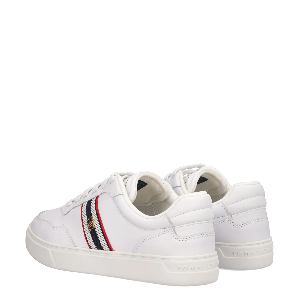 TH WEBBING CUPSOLE Sneakers Donna Bianche - Image 4