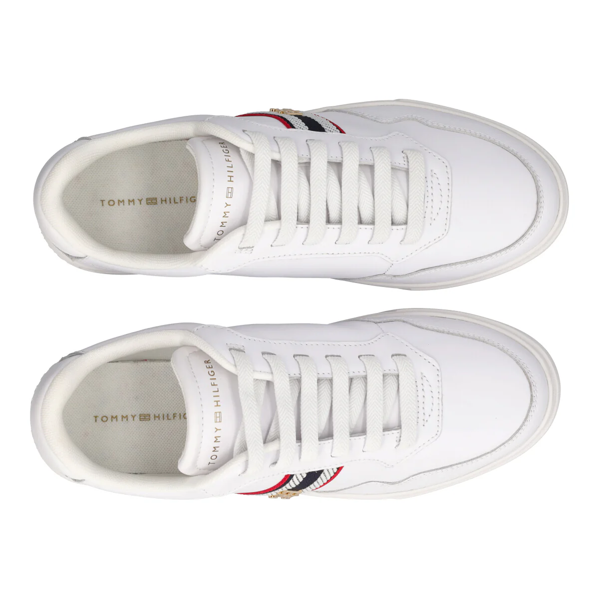 TH WEBBING CUPSOLE Sneakers Donna Bianche - Image 5