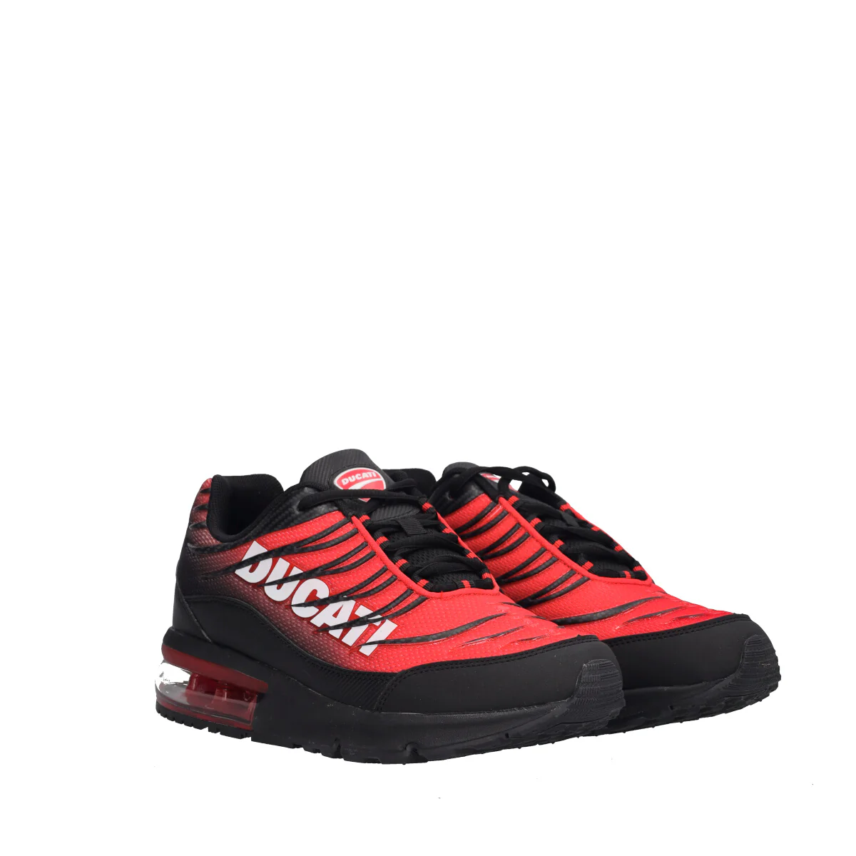 THROTHLE Sneakers Uomo Rosse e Nere - Image 3