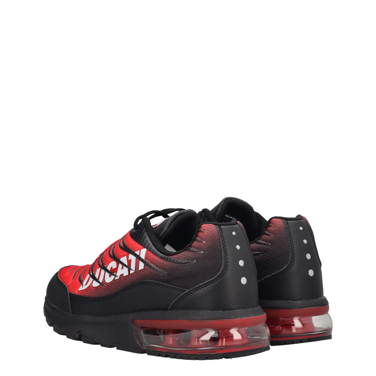 THROTHLE Sneakers Uomo Rosse e Nere - Image 4