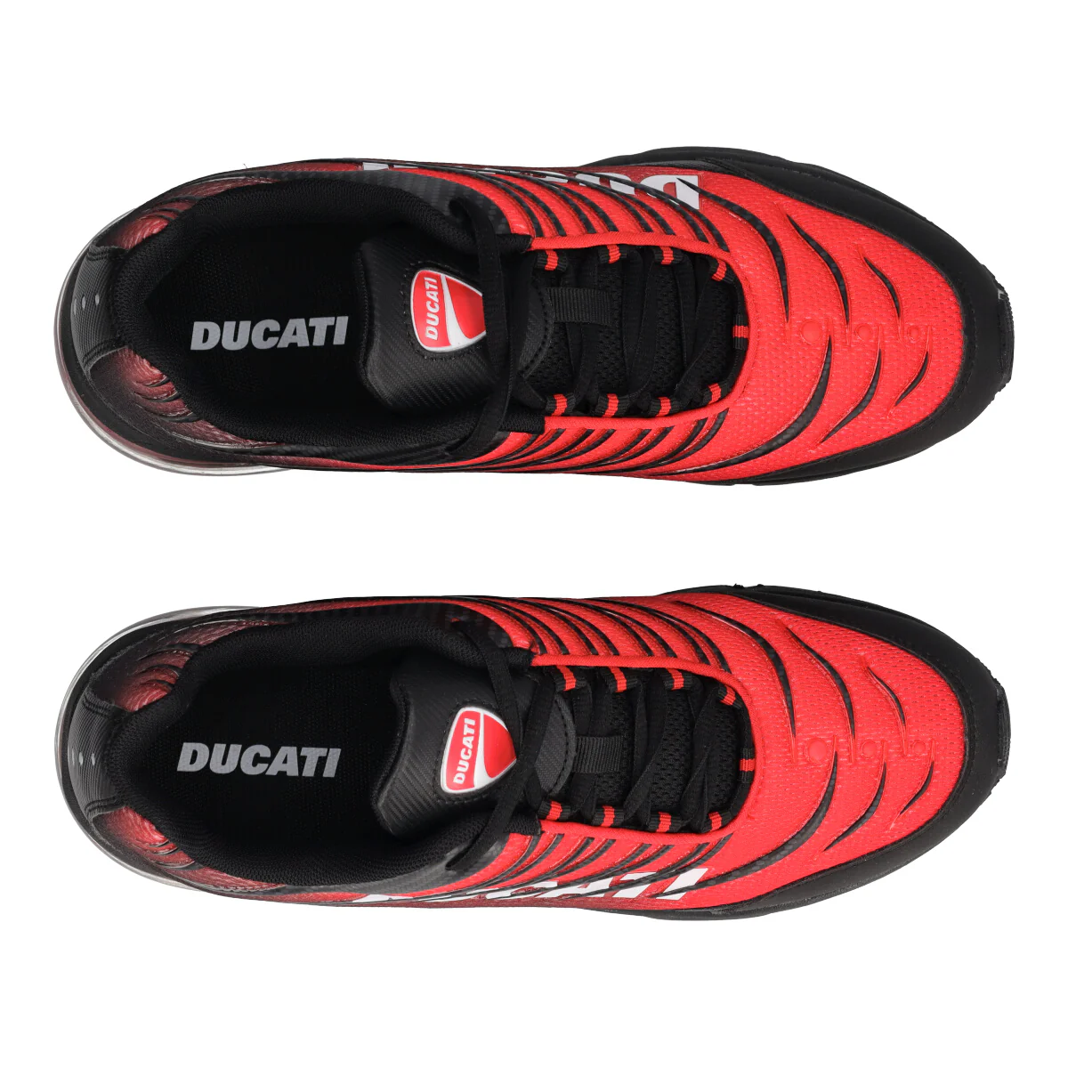 THROTHLE Sneakers Uomo Rosse e Nere - Image 5