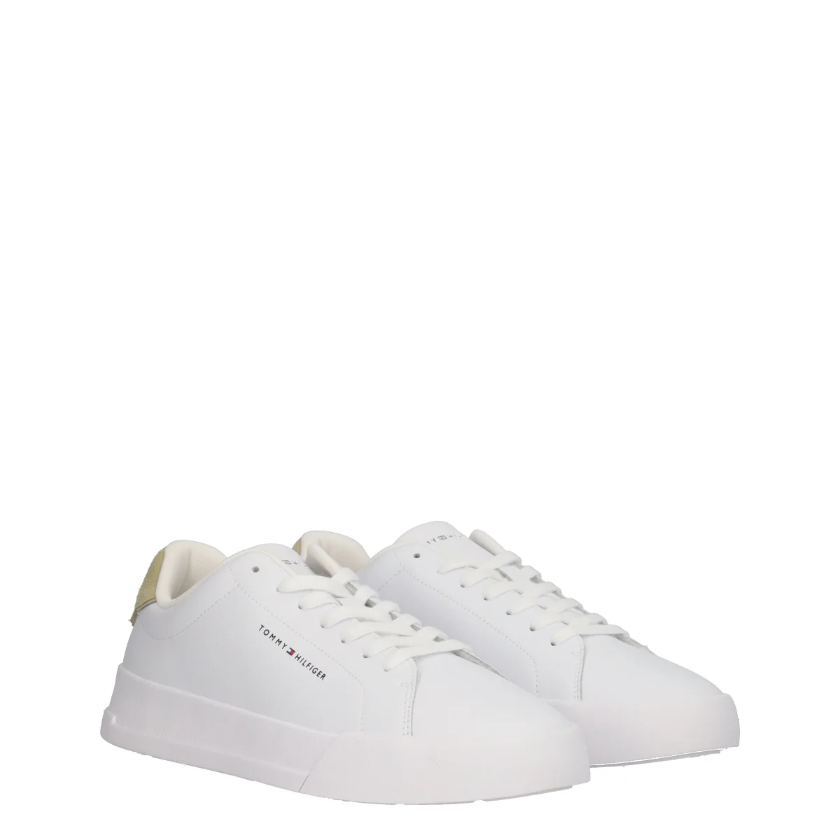 TJM COURT LTH DETAILS ESS Sneakers Uomo Bianche - Image 3
