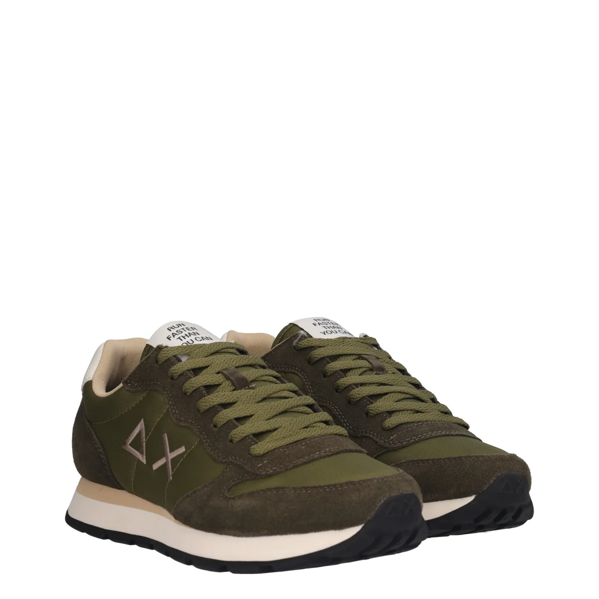TOM SOLID Sneakers Uomo Verde Militare - Image 3