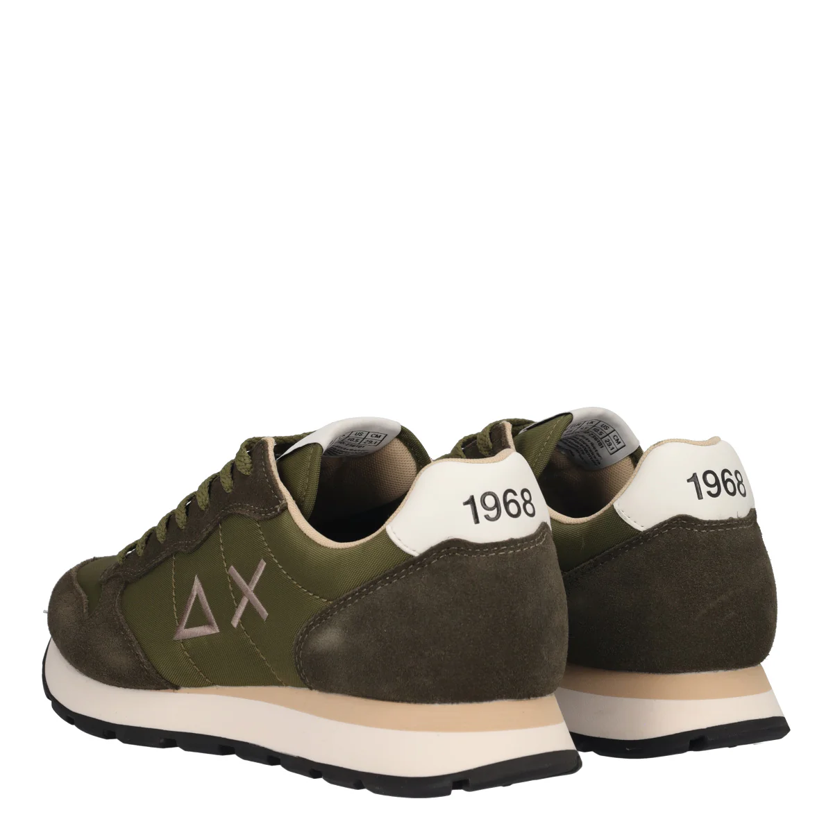 TOM SOLID Sneakers Uomo Verde Militare - Image 4