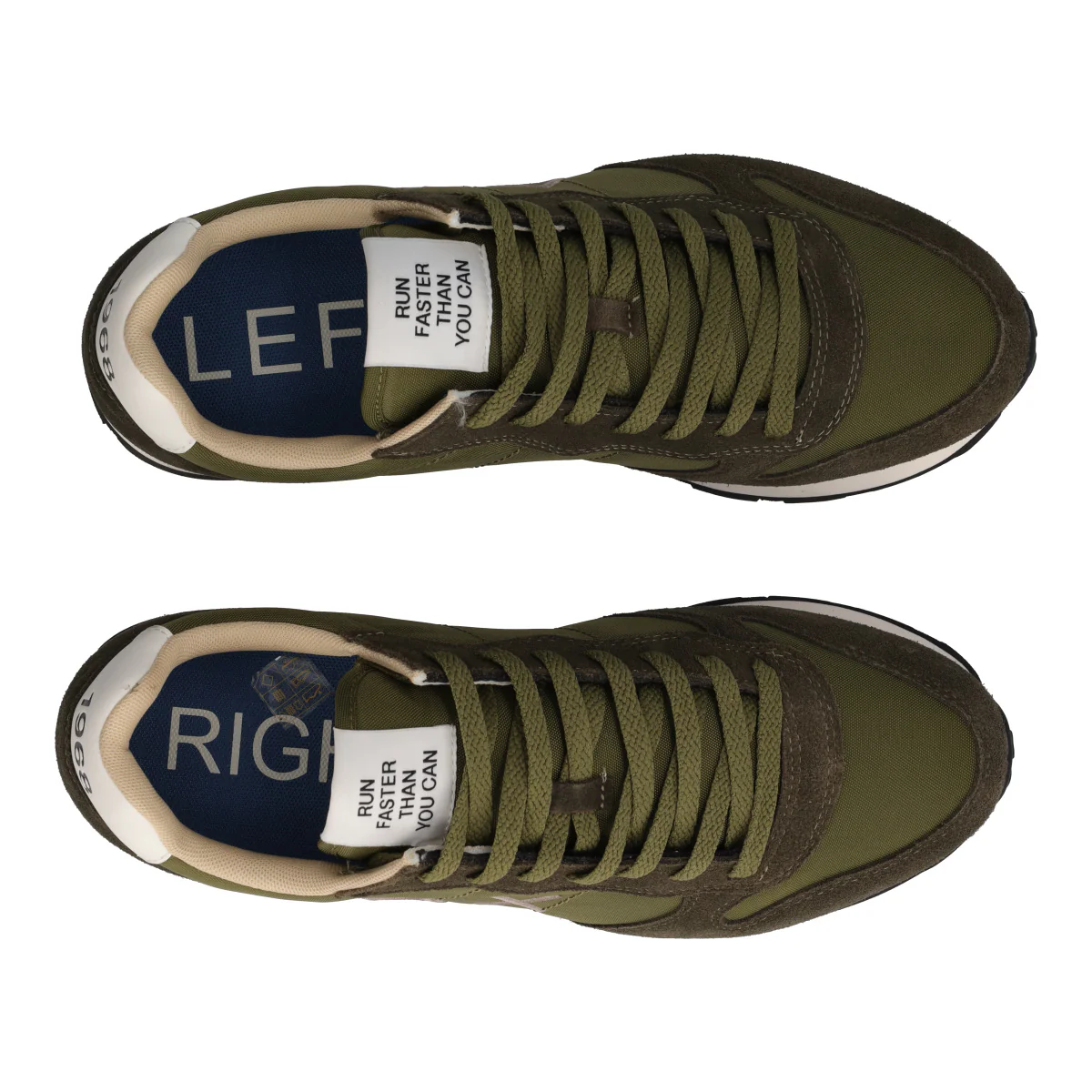 TOM SOLID Sneakers Uomo Verde Militare - Image 5
