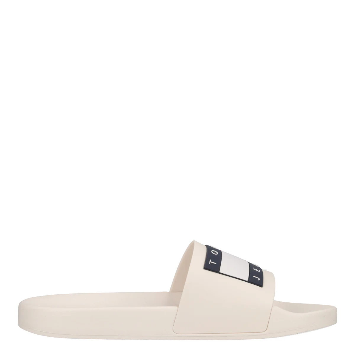TOMMY JEANS POOL SLIDE ESS Ciabatte Mare Uomo Bianche - Image 2