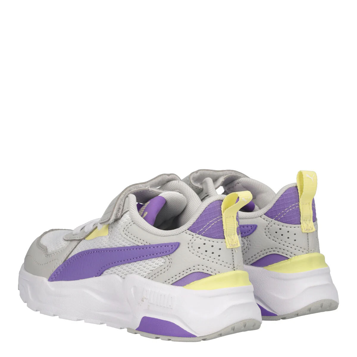 TRINITY LITE AC + PS Sneakers Bambina Grigie e Viola - Image 4